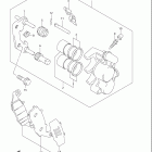 SV650 Front caliper (sv650k8 / sk8)