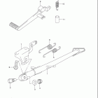 GSX-R750 Подножка