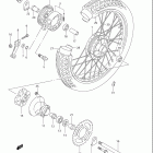 GZ250 Заднее колесо