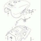 VZR1800 Boulevard M109R Fuel tank (vzr1800k8 / nk8)