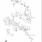 DR200SE Механизм  переключения передач
