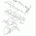 GSX650F Throttle body hose / joint