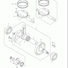 RM Z250 Коленвал