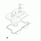 RM Z250 Крышка головки цилиндров