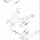 GS500F Подножка