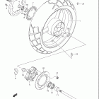 DL650,A V-STROM Rear wheel (dl650ak7)