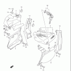 VL800 Boulevard C50 Frame cover (vl800ck7)