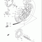 RM-Z250 Rear wheel (model k7)