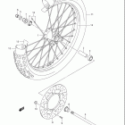 DR Z125 Front wheel (dr-z125l)