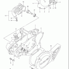 RM85,L Crankcase cover- water pump