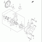 DR Z400S Водяной насос
