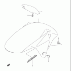 SV650 Переднее крыло