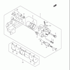 GSX650F Задний суппорт