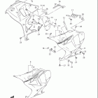 GSX650F Нижний обтекатель