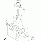 GSX1300BK B-KING Коленвал
