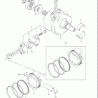 SV650 Коленвал