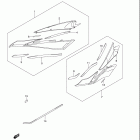 GSX-R750 Frame side cover