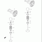 RM Z250 Распредвал -клапана