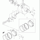 DL650,A V-STROM Коленвал