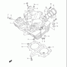 GS500F Головка цилиндра