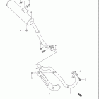 DR Z125 Глушитель