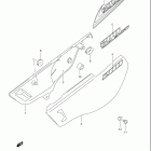 DR200SE Обтекатель рамы