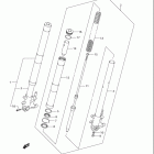 VZR1800 Boulevard M109R Front damper (vzr1800k6 / k7)