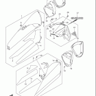 GSX1300BK B-KING Кожух глушителя