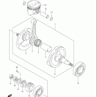DR200SE Коленвал