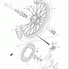 RM Z250 Переднее колесо