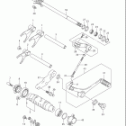 GSX650F Механизм  переключения передач