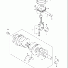 GSF1250SA Bandit Коленвал