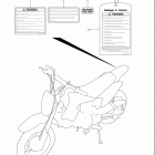 DR Z70 Наклейки