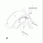 VL800 Boulevard C50 Rear fender (vl800ck8)