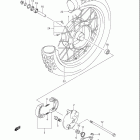 DR Z125 Front wheel (dr-z125)