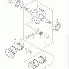DR Z70 Коленвал