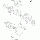 DR Z400SM Масляный насос