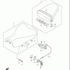 GSX-R750 Сидение