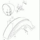 VL1500 Boulevard C90 Front fender (model k8)