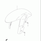 GSX-R750 Переднее крыло