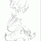 DL1000 V-STROM Cowling body (model k4 / k5 / k6)