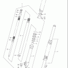 DR650SE Передняя вилка
