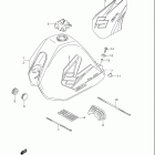 DR200SE Топливный бак (model k6 / k7)