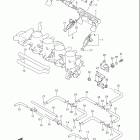 GSX-R600 Throttle body hose / joint