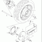 VZ800 Boulevard M50 Заднее колесо