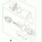 GSX650F Стартер электрический