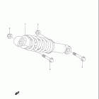 DR Z70 Задний амортизатор