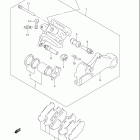 DR650SE Задний суппорт