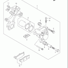 GSX-R750 Задний суппорт