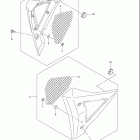 GSX1300BK B-KING Frame body cover